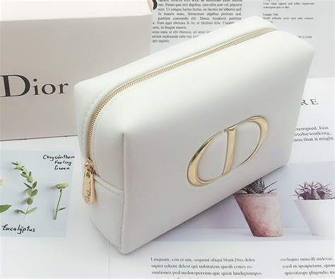 christian dior make up bag|dior makeup flat pouch.